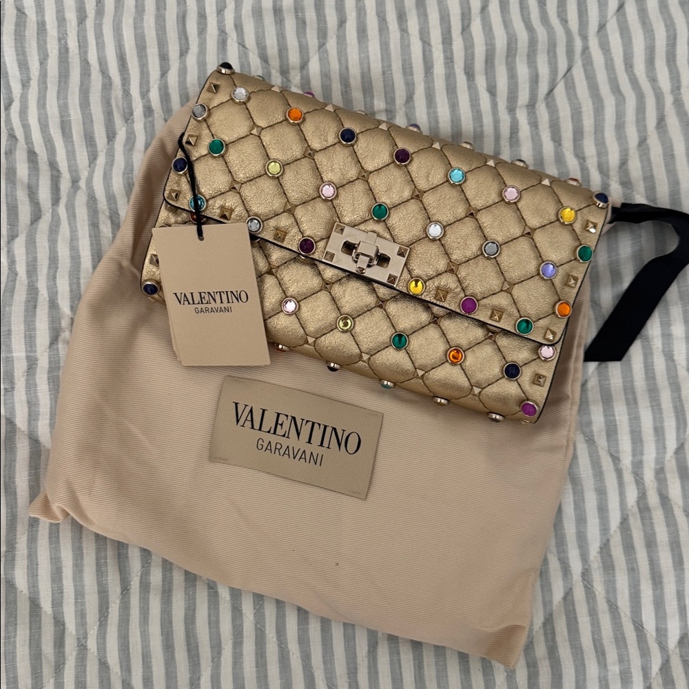 VALENTINO GARAVANI
Rockstud Spike Shoulder Bag - Picture 9 of 9